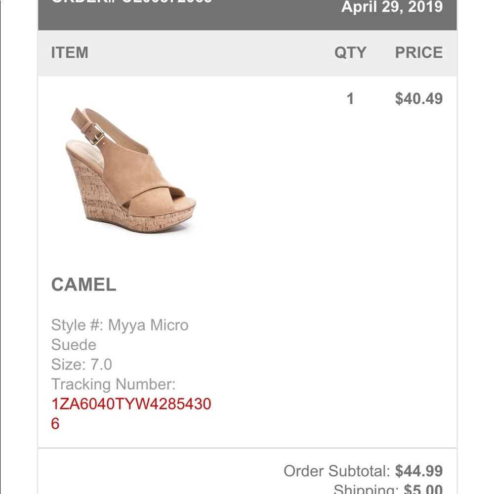 Chinese laundry wedges